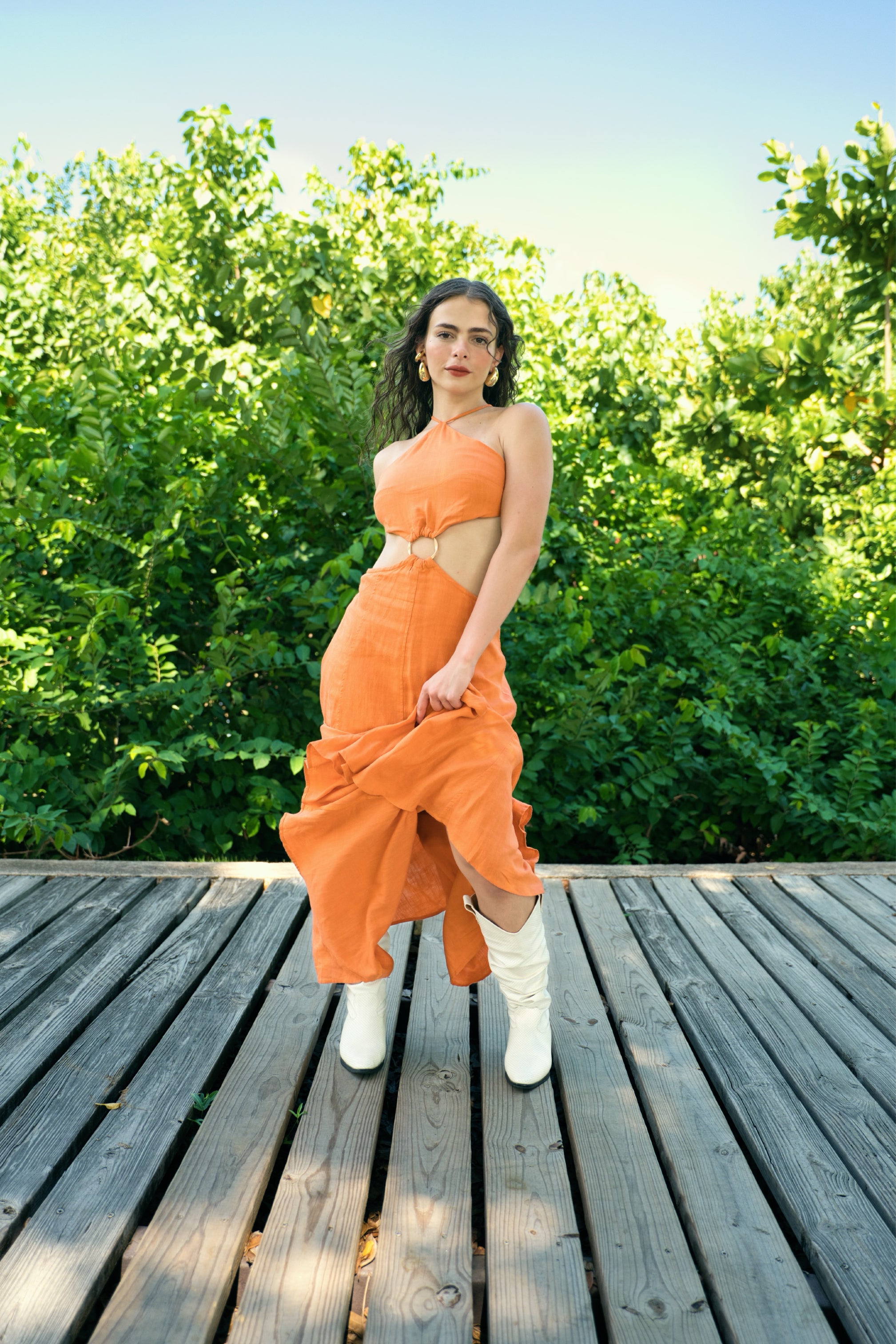 Naranja Cut Out Maxi