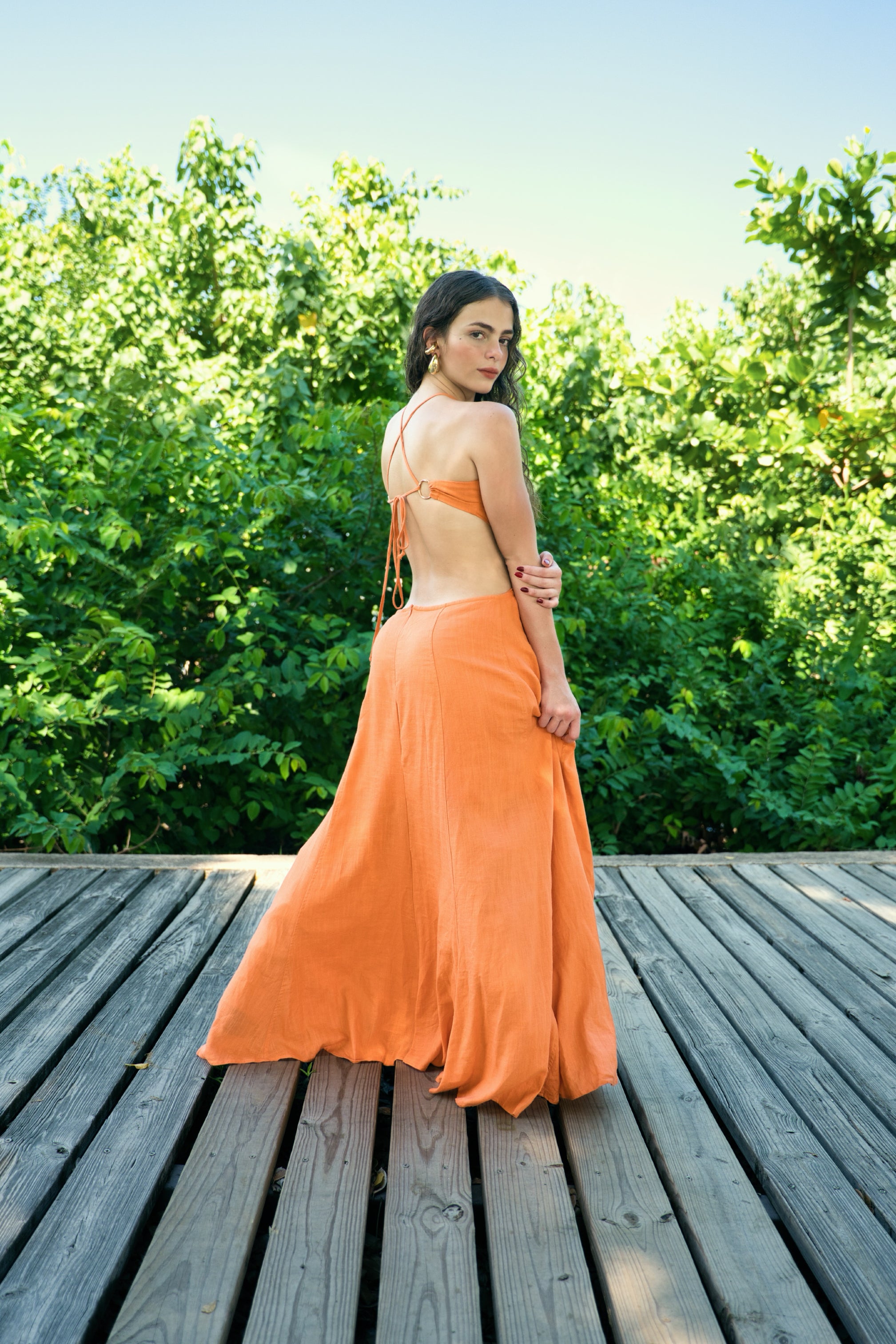 Naranja Cut Out Maxi