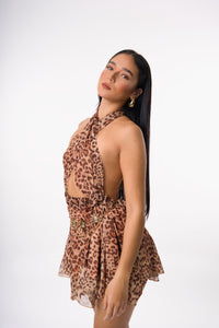 Leopard Mini Dress