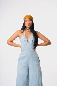 Light Denim Playsuit