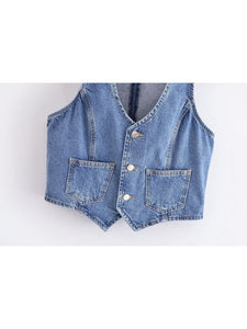 Denim Vest