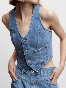 Denim Vest