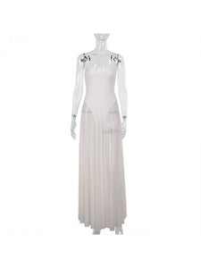 Crema Bodysuit Dress