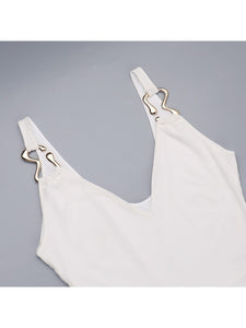 Crema Bodysuit Dress