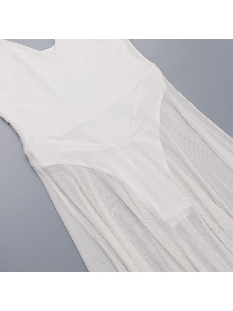 Crema Bodysuit Dress