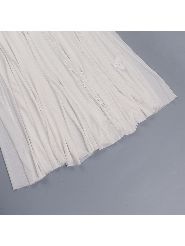 Crema Bodysuit Dress