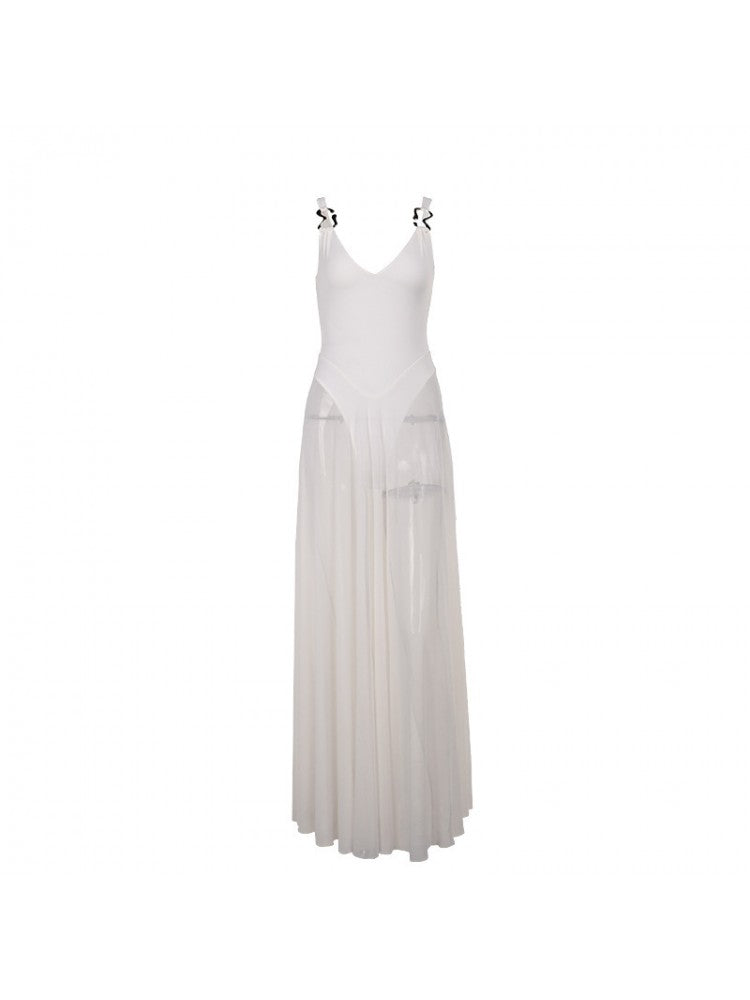 Crema Bodysuit Dress