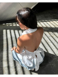 Lapel White Blouse
