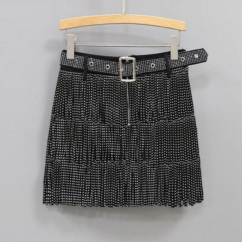 Studded Skort