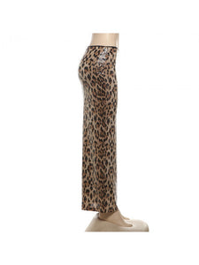 Leopard Sequins Skirt