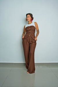 Chocolate Vest Set