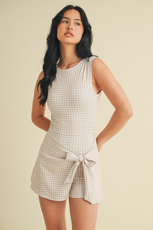 Tie Skirt Romper (PRE ORDER)
