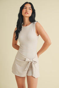 Tie Skirt Romper (PRE ORDER)