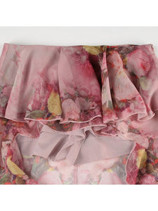 Floral HiLow Skort