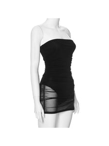 Mesh Bodysuit Dress