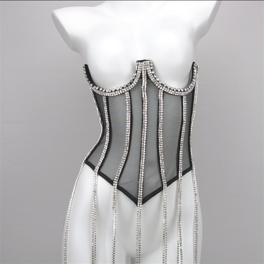 Rhinestone Corset