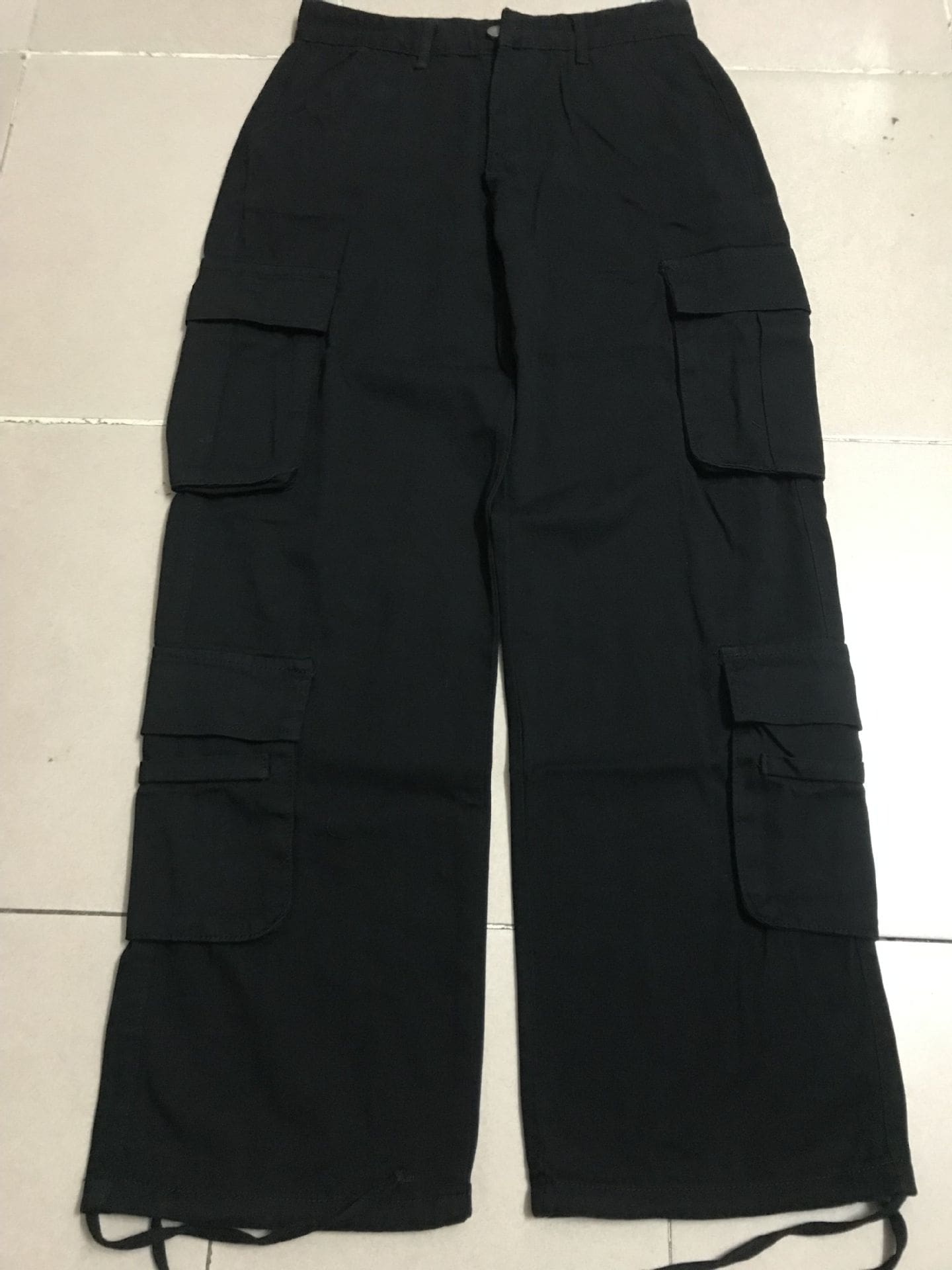 Black and Khaki Cargo Pants