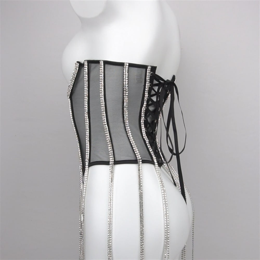 Rhinestone Corset