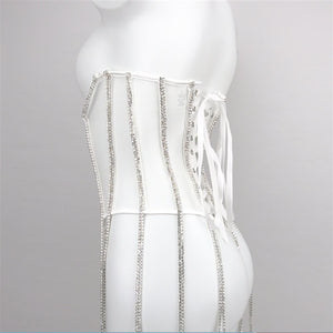 Rhinestone Corset