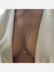 Rhinestone Hollowed Bodychain