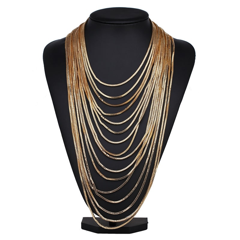 Multi Layered Chain Necklace