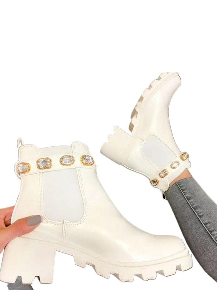 (PRE ORDER) Rhinestoned Boots