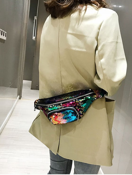 Sequins Fanny Packs