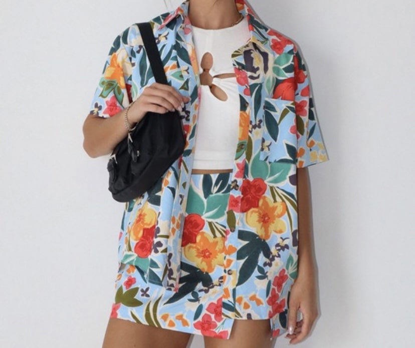 Floral Tropic Top