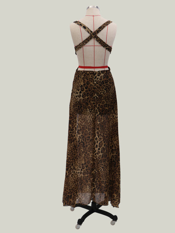 Leopardo Side Cut Maxi - Opium PR