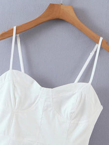 White Romper Dress (PRE ORDER)