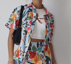 Floral Tropic Top