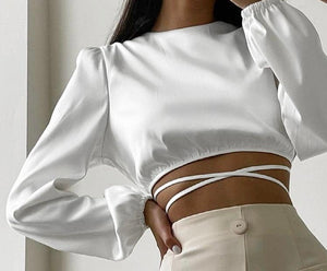 Wrap White Top