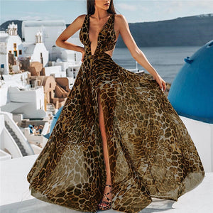 Leopardo Side Cut Maxi - Opium PR